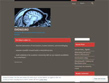 Tablet Screenshot of evoneuro.org